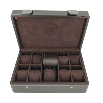 Leanschi urboks til 10 ure - chokoladebrun